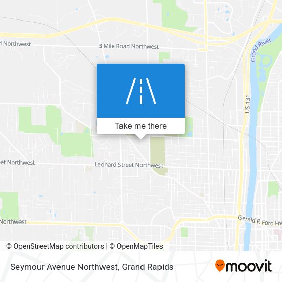Mapa de Seymour Avenue Northwest