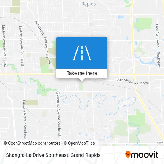 Mapa de Shangra-La Drive Southeast