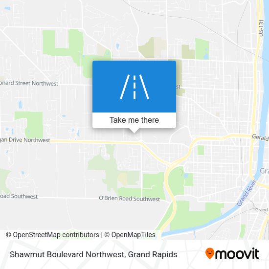 Mapa de Shawmut Boulevard Northwest