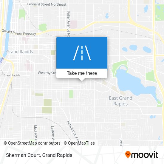 Mapa de Sherman Court