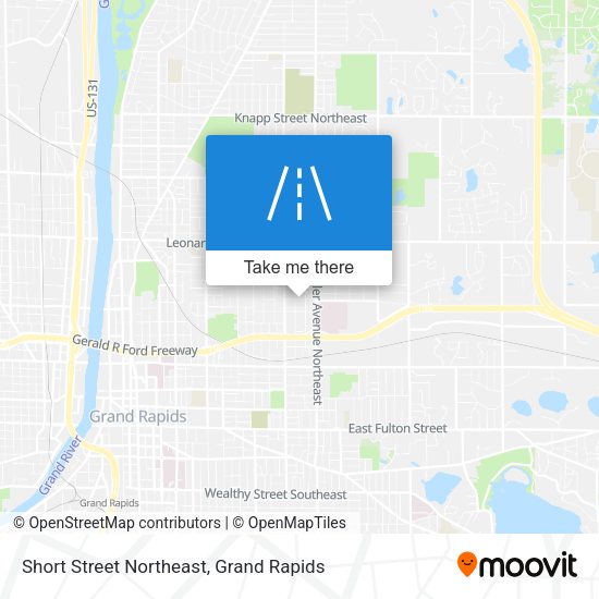 Short Street Northeast map