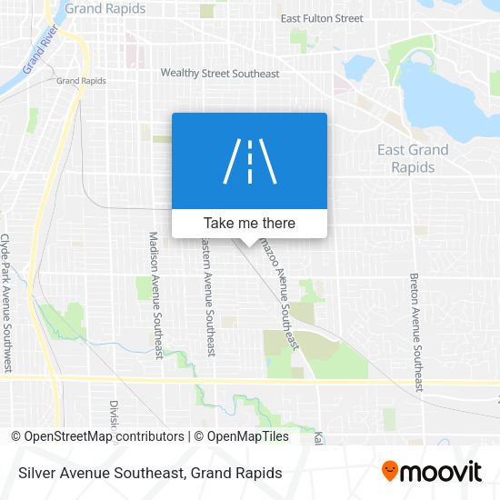 Silver Avenue Southeast map