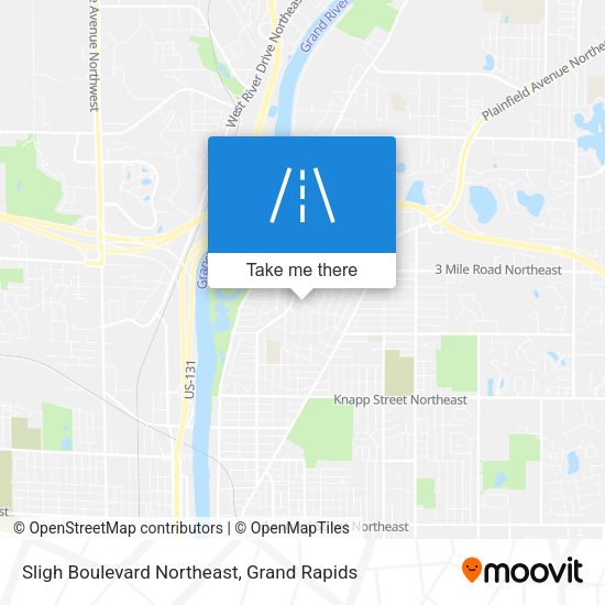 Mapa de Sligh Boulevard Northeast
