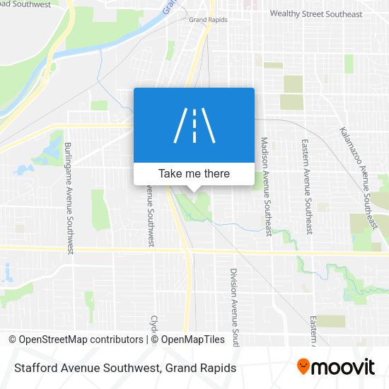 Mapa de Stafford Avenue Southwest
