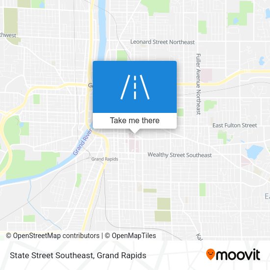 State Street Southeast map