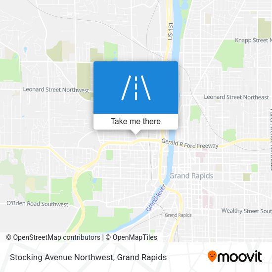 Mapa de Stocking Avenue Northwest