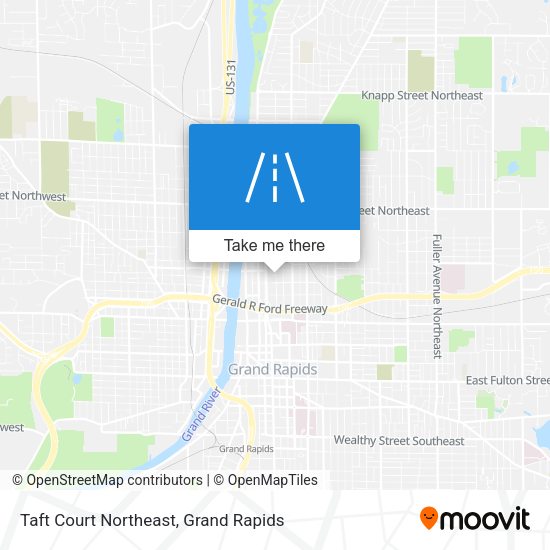 Taft Court Northeast map