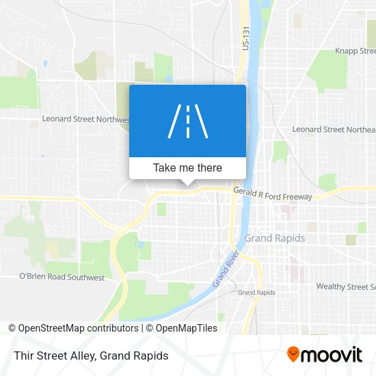 Mapa de Thir Street Alley
