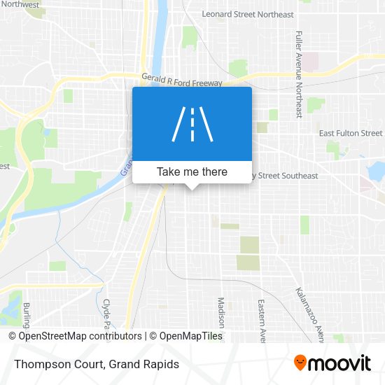 Thompson Court map
