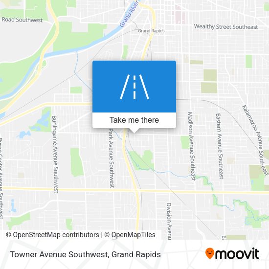 Mapa de Towner Avenue Southwest