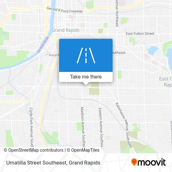 Umatilla Street Southeast map