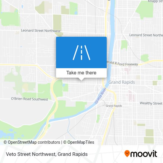 Veto Street Northwest map