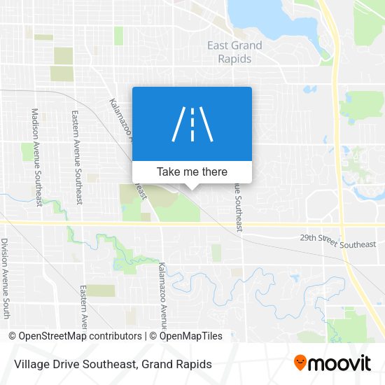 Mapa de Village Drive Southeast