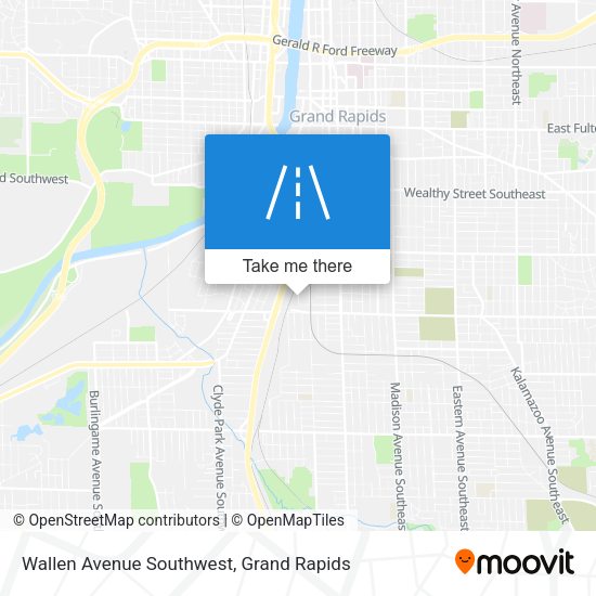 Mapa de Wallen Avenue Southwest