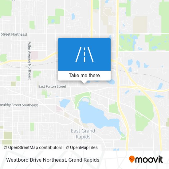 Westboro Drive Northeast map
