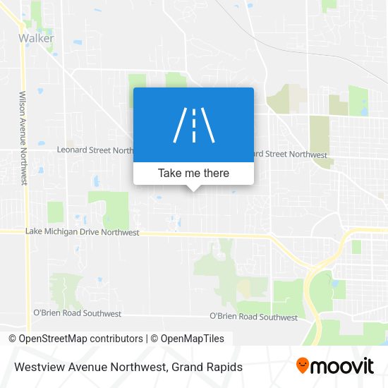 Mapa de Westview Avenue Northwest