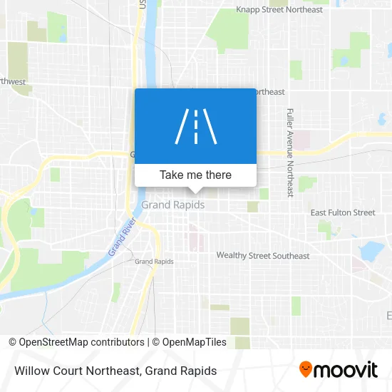 Willow Court Northeast map