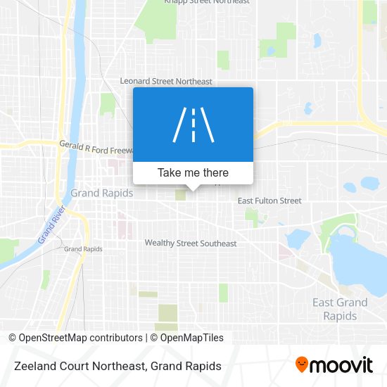 Mapa de Zeeland Court Northeast