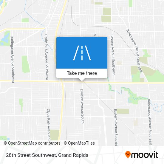 Mapa de 28th Street Southwest