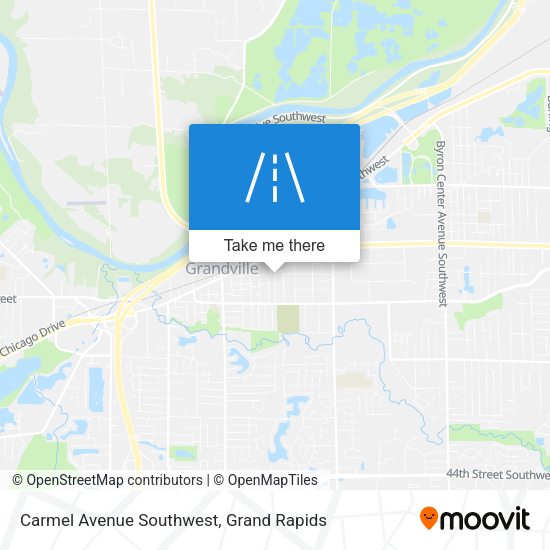 Mapa de Carmel Avenue Southwest