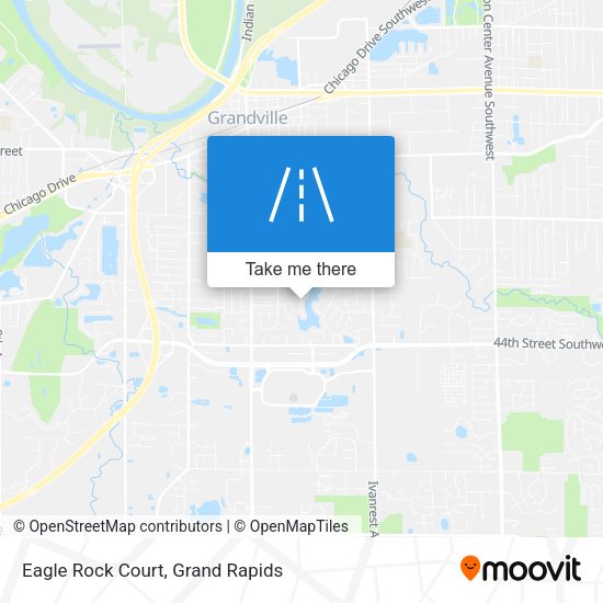 Mapa de Eagle Rock Court