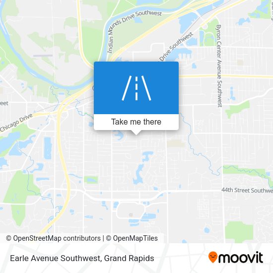 Mapa de Earle Avenue Southwest