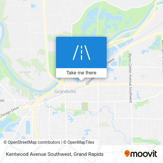 Mapa de Kentwood Avenue Southwest