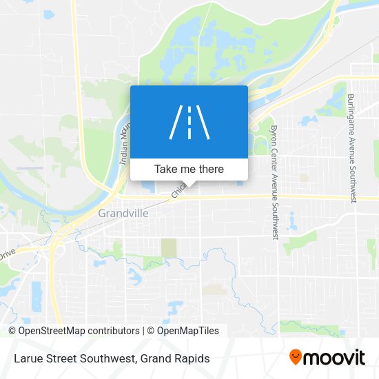 Larue Street Southwest map