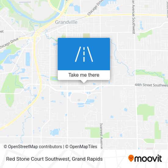 Mapa de Red Stone Court Southwest