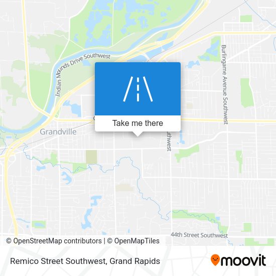 Mapa de Remico Street Southwest