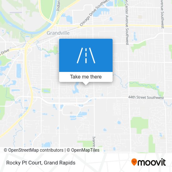 Rocky Pt Court map