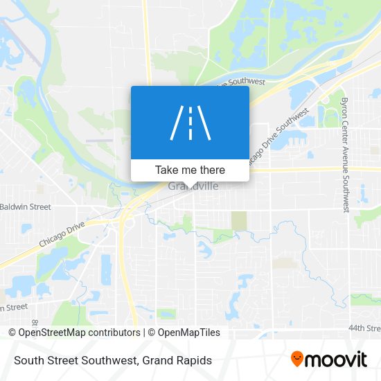 South Street Southwest map