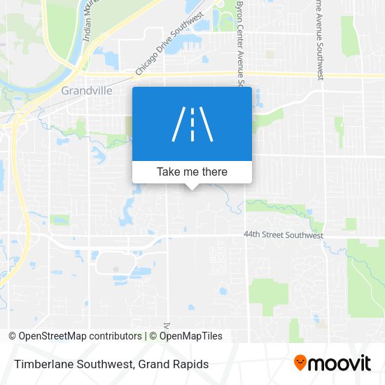 Timberlane Southwest map