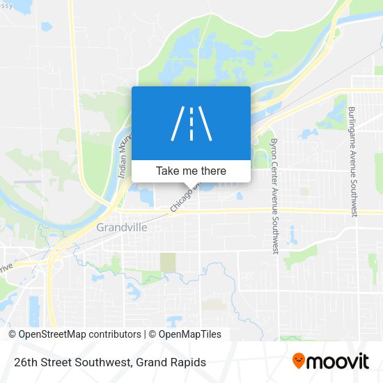 Mapa de 26th Street Southwest