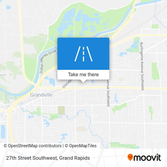 Mapa de 27th Street Southwest