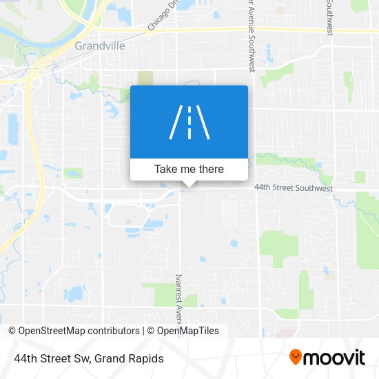 44th Street Sw map