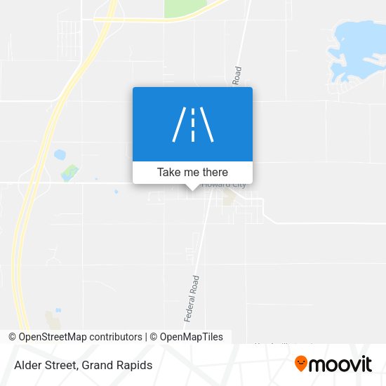 Mapa de Alder Street