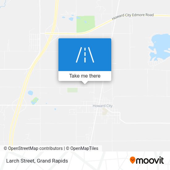 Mapa de Larch Street