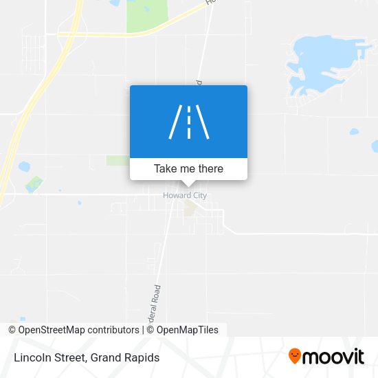 Lincoln Street map