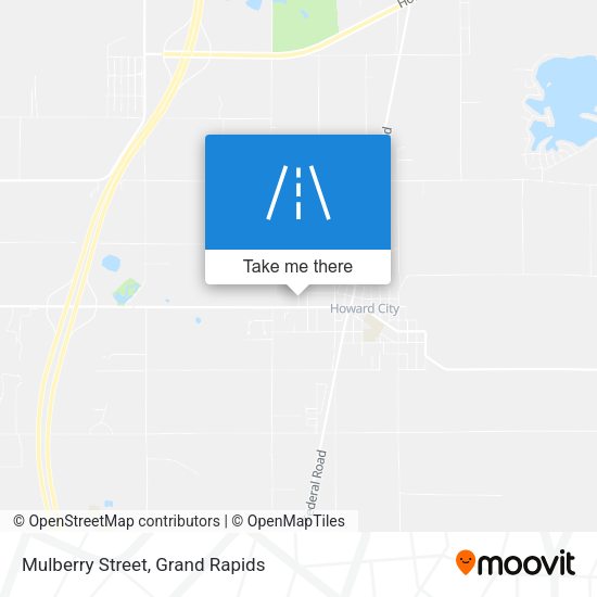 Mulberry Street map