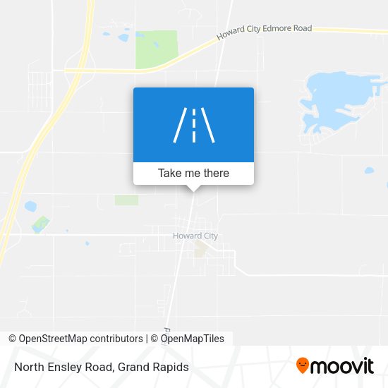 North Ensley Road map