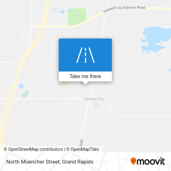 North Muencher Street map