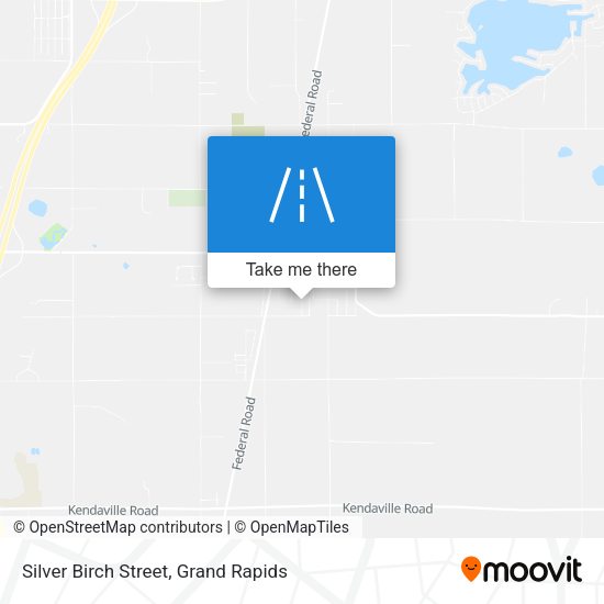 Silver Birch Street map