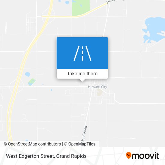 West Edgerton Street map