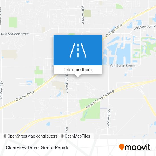 Mapa de Clearview Drive