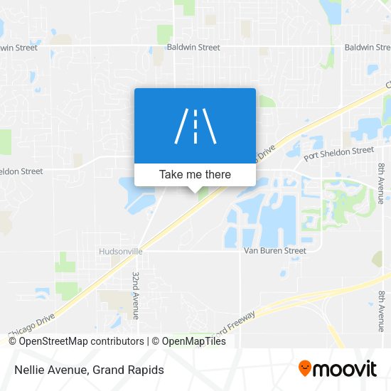 Mapa de Nellie Avenue