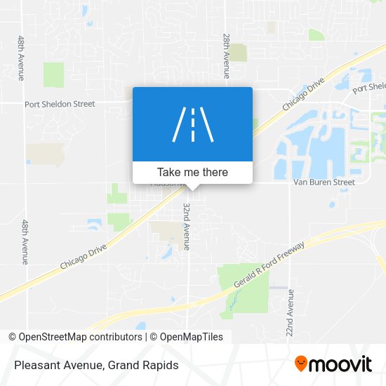 Mapa de Pleasant Avenue
