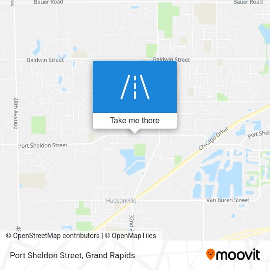 Port Sheldon Street map