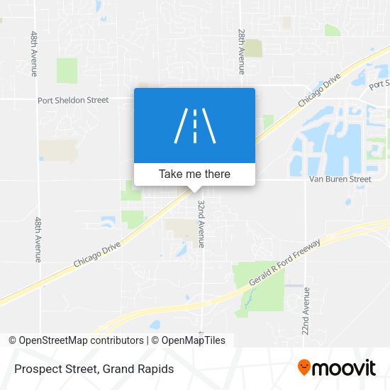 Prospect Street map