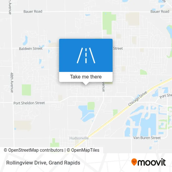 Rollingview Drive map